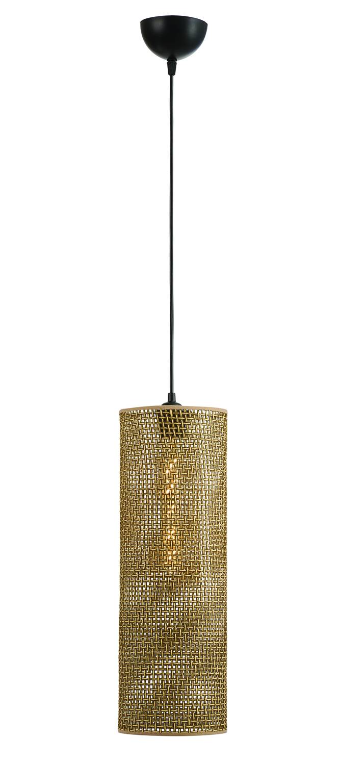 Φωτιστικό μονόφωτο αμπαζούρ πλέγμα  Ε27 Φ16