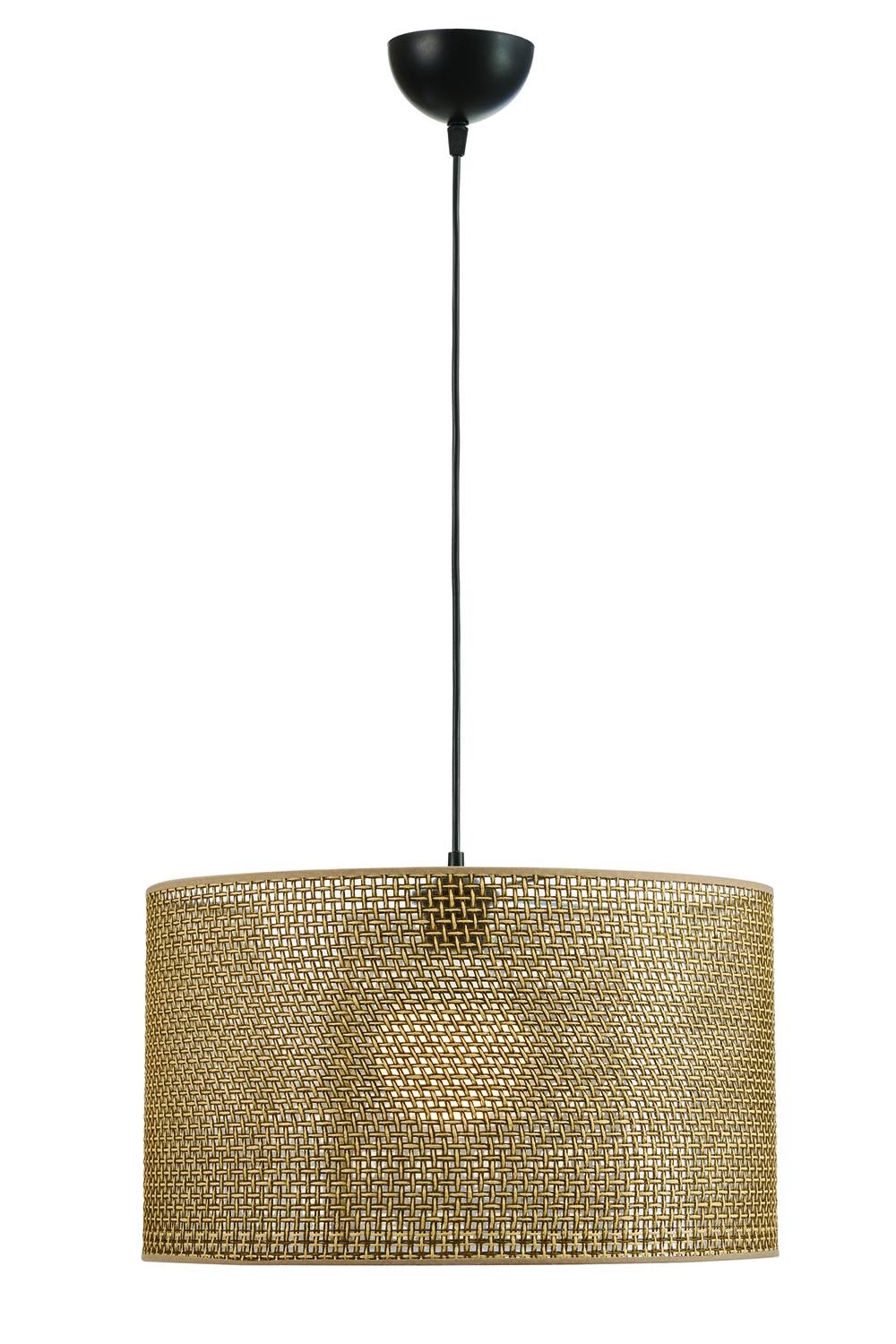 Φωτιστικό μονόφωτο αμπαζούρ πλέγμα  Ε27 Φ40