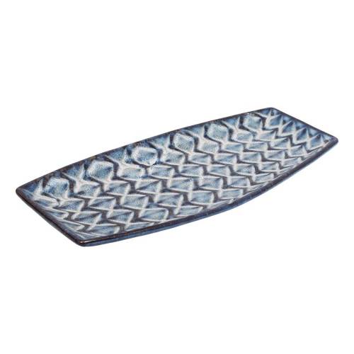 ΚΕΡΑΜΙΚΗ ΠΙΑΤΕΛΑ Fylliana FL22044 ΜΠΛΕ ΧΡΩΜΑ 36x18x3εκ