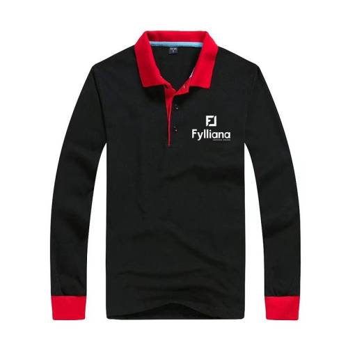 ΜΠΛΟΥΖΑ ΠΟΛΟ ΜΑΚΡΥΜΑΝΙΚΗ FYLLIANA UNISEX ΜΑΥΡΟ ΧΡΩΜΑ MEDIUM ΜΕΓΕΘΟΣ