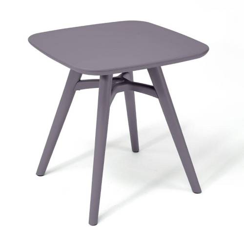 ΤΡΑΠΕΖΙ ΠΛΑΣΤΙΚΟ ΤΕΤΡΑΓΩΝΟ FYLLIANA FL8863 ΓΚΡΙ ΧΡΩΜΑ 71x74εκ