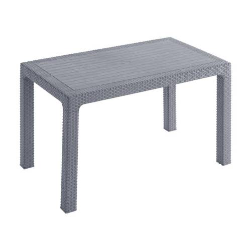 ΤΡΑΠΕΖΙ ΕΞΟΧΗΣ Fylliana Baltic ΑΝΘΡΑΚΙ ΧΡΩΜΑ 120x70x75εκ