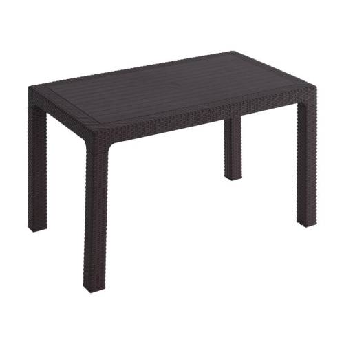 ΤΡΑΠΕΖΙ ΕΞΟΧΗΣ Fylliana Baltic ΚΑΦΕ ΧΡΩΜΑ 140x80x75εκ