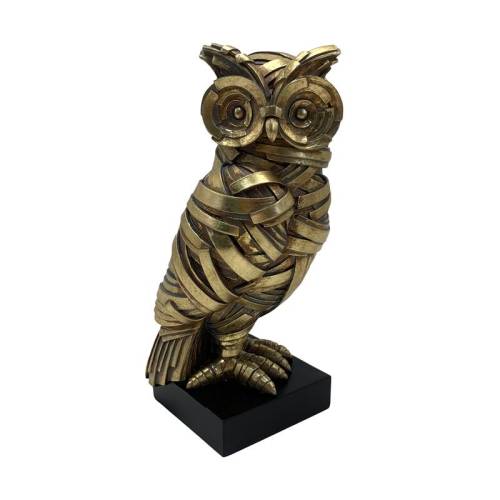 ΕΠΙΤΡΑΠΕΖΙΑ ΔΙΑΚΟΣΜΗΤΙΚΗ ΦΙΓΟΥΡΑ Fylliana FL25090 ΚΟΥΚΟΥΒΑΓΙΑ ΧΡΥΣΟ-ΜΑΥΡΟ ΧΡΩΜΑ 9.50*9.50*22.5εκ