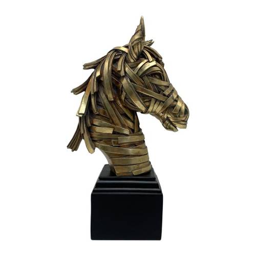 ΕΠΙΤΡΑΠΕΖΙΑ ΔΙΑΚΟΣΜΗΤΙΚΗ ΦΙΓΟΥΡΑ Fylliana FL25092 ΑΛΟΓΟ ΧΡΥΣΟ-ΜΑΥΡΟ ΧΡΩΜΑ 20x11x33εκ