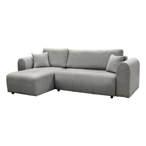 ΓΩΝΙΑΚΟΣ ΚΑΝΑΠΕΣ Fylliana Fiesta ΓΚΡΙ ΧΡΩΜΑ 265x165x95εκ