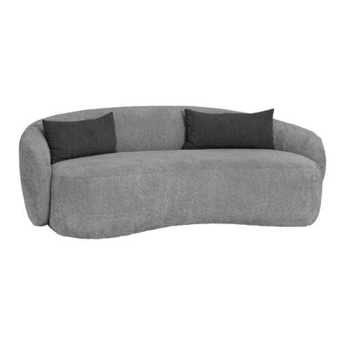 ΚΑΝΑΠΕΣ ΤΡΙΘΕΣΙΟΣ Fylliana Simone ΓΚΡΙ ΧΡΩΜΑ 225x105x74εκ