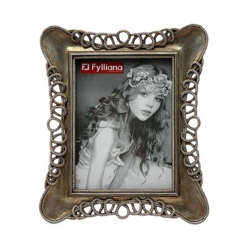 ΚΟΡΝΙΖΑ Fylliana FL24057 12x18 ΑΣΗΜΙ ΧΡΩΜΑ 21x3x26εκ