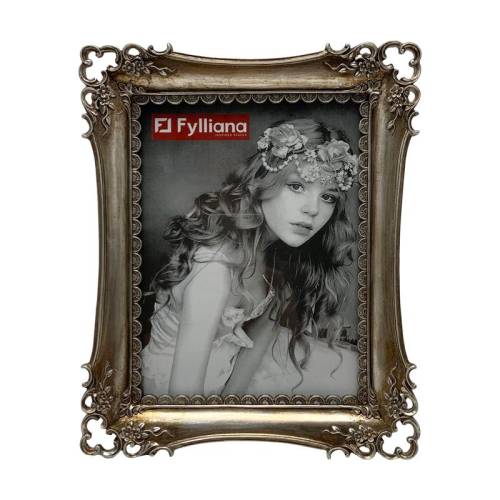 ΚΟΡΝΙΖΑ Fylliana FL24779 15x20 ΑΣΗΜΙ ΧΡΩΜΑ 21x3x26εκ