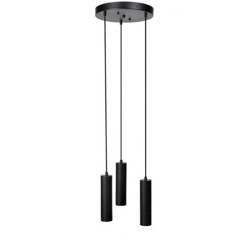 ΤΡΙΦΩΤΟ ΚΡΕΜΑΣΤΟ ΦΩΤΙΣΤΙΚΟ ΟΡΟΦΗΣ Fylliana ΜΑΥΡΟ ΧΡΩΜΑ Ε27 30x100εκ