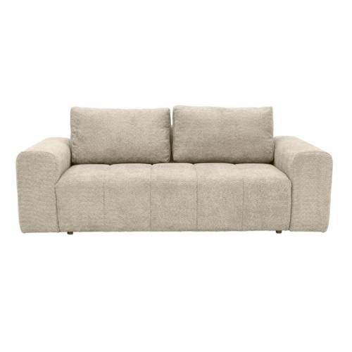 ΤΡΙΘΕΣΙΟΣ ΚΑΝΑΠΕΣ Fylliana Carmen ΚΡΕΜ ΥΦΑΣΜΑ 226x102x89εκ