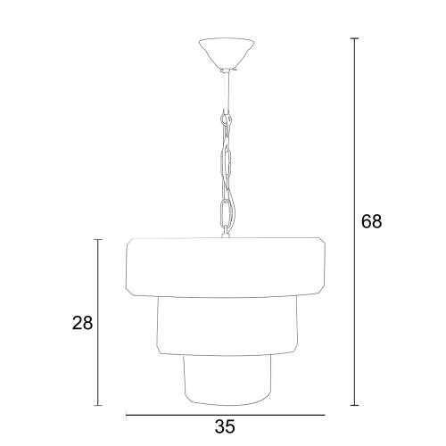 Φωτιστικό Πολύφωτο 5φ μέταλλο χρυσό κρύσταλλα Ε14