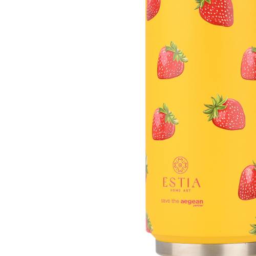 ESTIA ΘΕΡΜΟΣ TRAVEL CUP SAVE THE AEGEAN 500ml BERRY BRIGHT