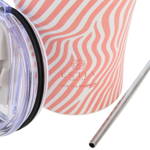 ESTIA ΘΕΡΜΟΣ COFFEE MUG SAVE THE AEGEAN 350ml SOFT RIPPLE