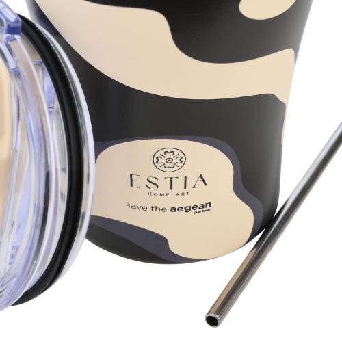ESTIA ΘΕΡΜΟΣ COFFEE MUG SAVE THE AEGEAN 350ml BOLD DRIFT