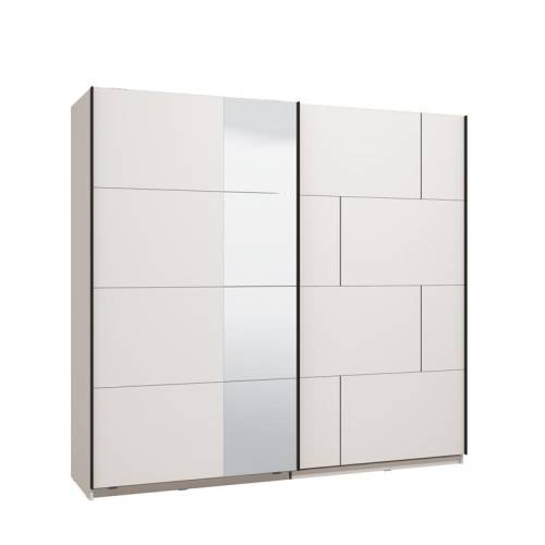 ΝΤΟΥΛΑΠΑ ALERIA 220 OG h205 ΛΕΥΚΟ ΧΡΩΜΑ 220x61x205εκ