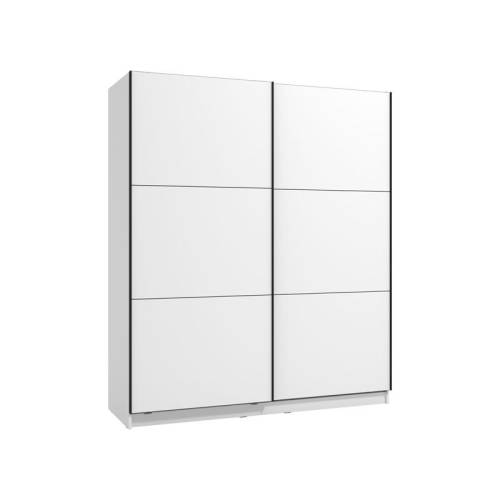 ΝΤΟΥΛΑΠΑ SIERRA 180 OPAQUE WHITE 180x63x210εκ