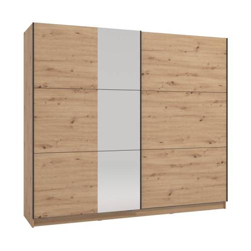 ΝΤΟΥΛΑΠΑ SIERRA 240 ΜΕ ΚΑΘΡΕΦΤΗ ARTISAN OAK ΧΡΩΜΑ 237x63x210εκ