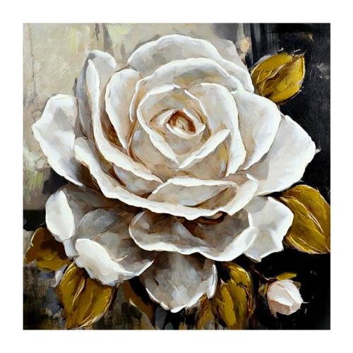 ΠΙΝΑΚΑΣ ΣΕ ΚΑΜΒΑ Fylliana FL0791 ΜΠΕΖ-ΜΑΥΡΟ-ΧΡΥΣΟ 80x3x80εκ