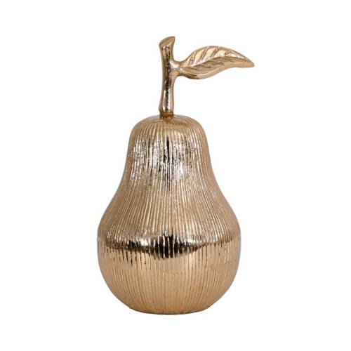 ΕΠΙΤΡΑΠΕΖΙΟ ΔΙΑΚΟΣΜΗΤΙΚΟ ΚΕΡΑΜΙΚΟ ΑΧΛΑΔΙ Fylliana FL21803 ΧΡΥΣΟ ΧΡΩΜΑ 17x9εκ