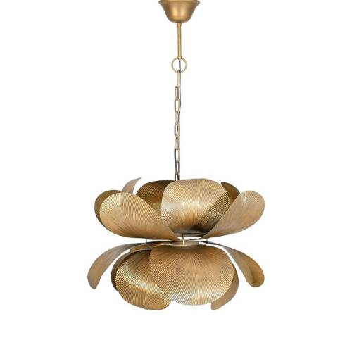 ΜΕΤΑΛΛΙΚΟ ΦΩΤΙΣΤΙΚΟ ΟΡΟΦΗΣ Fylliana FL620410 ΧΡΥΣΟ ΧΡΩΜΑ 57x43εκ