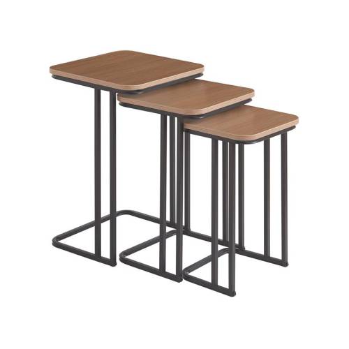 ΣΕΤ 3 ΒΟΗΘΗΤΙΚΑ ΤΡΑΠΕΖΑΚΙΑ Fylliana FL3603 ΑΝΟΙΧΤΟ ΚΑΦΕ 30x30x50εκ & 
35x35x55
εκ & 40x40x60εκ