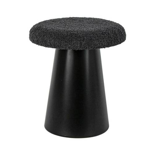 ΣΤΡΟΓΓΥΛΟ ΜΕΤΑΛΛΙΚΟ ΣΚΑΜΠΟ Fylliana FL4201 ΜΑΥΡΟ ΧΡΩΜΑ 35x40εκ