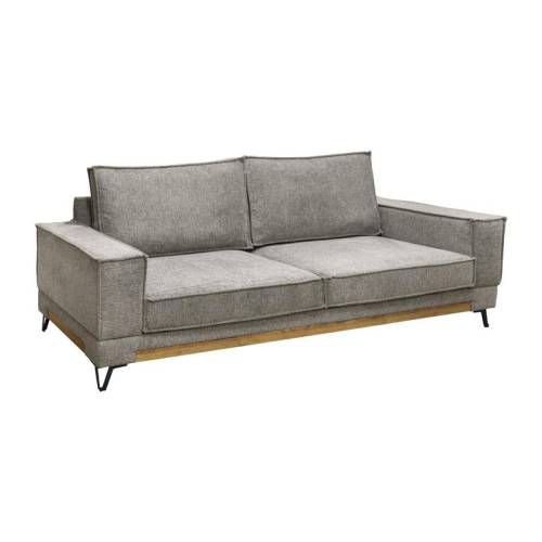 ΤΡΙΘΕΣΙΟΣ ΚΑΝΑΠΕΣ Fylliana Loftio ΚΑΦΕ ΧΡΩΜΑ 220x95x89εκ