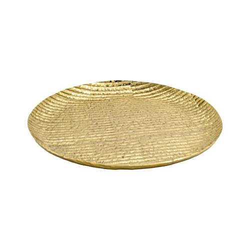 ΜΕΤΑΛΛΙΚΗ ΔΙΑΚΟΣΜΗΤΙΚΗ ΣΤΡΟΓΓΥΛΗ ΠΙΑΤΕΛΑ Fylliana FL7842 ΧΡΥΣΟ ΧΡΩΜΑ 32x3εκ