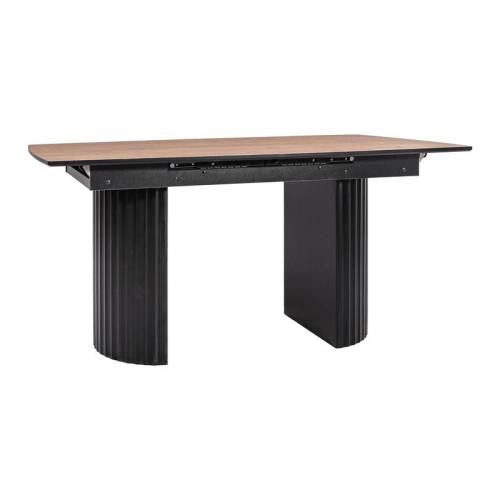 ΤΡΑΠΕΖΙ ΤΡΑΠΕΖΑΡΙΑΣ ΑΝΟΙΓΟΜΕΝΟ Fylliana "Premium 2" RUSTIC OAK ΧΡΩΜΑ 160(+40)x90x75εκ