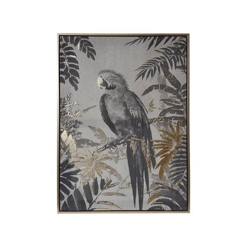 ΠΙΝΑΚΑΣ ΣΕ ΚΑΜΒΑ ΜΕ ΠΛΑΣΤΙΚΟ ΠΛΑΙΣΙΟ Fylliana FL252329 ΓΚΡΙ-ΜΠΕΖ-ΜΑΥΡΟ 50x3x70εκ