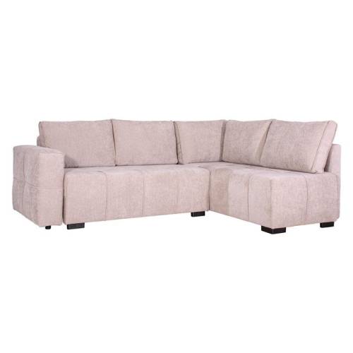 ΚΑΝΑΠΕΣ ΓΩΝΙΑ Fylliana Space ΜΠΕΖ-ΚΑΦΕ ΧΡΩΜΑ 245x175x88εκ