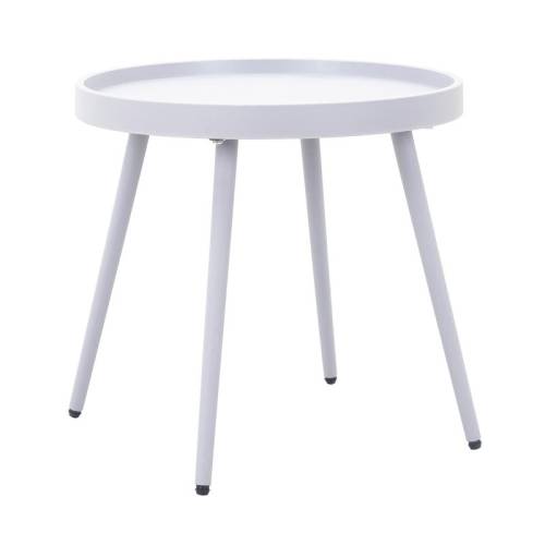 ΤΡΑΠΕΖΑΚΙ ΚΗΠΟΥ Fylliana "Solin" ΑΠΟ ΠΟΛΥΠΡΟΠΥΛΕΝΙΟ (PP) ΛΕΥΚΟ ΧΡΩΜΑ 49x49x46εκ