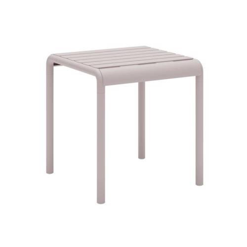 ΤΡΑΠΕΖΑΚΙ ΚΗΠΟΥ Fylliana "Zenya" ΑΠΟ ΠΟΛΥΠΡΟΠΥΛΕΝΙΟ (PP) CAPPUCCINO ΧΡΩΜΑ 46x46x48εκ