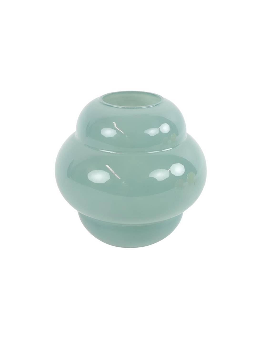 Βάζο γυαλ. Βεραμάν μπουλ Φ20 Η19cm