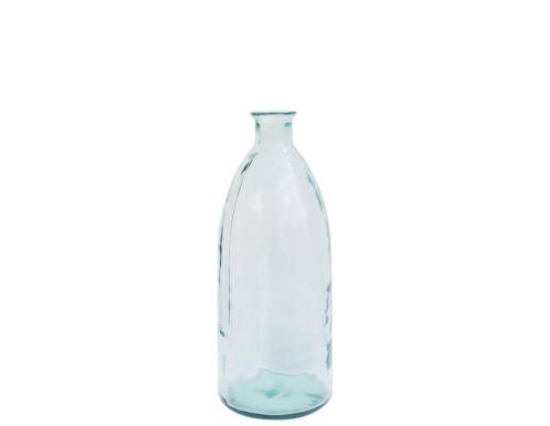 Βάζο γυάλ.recycled Διάφανο Η61cm