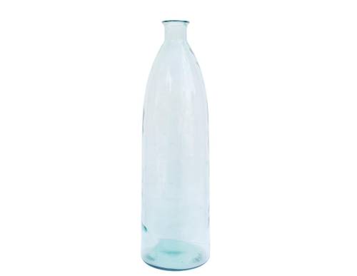 Βάζο γυάλ.recycled Διάφανο Η81cm