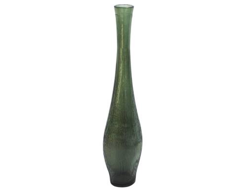Βάζο γυάλ.recycled Μονολούλ.πράσινο Η50cm