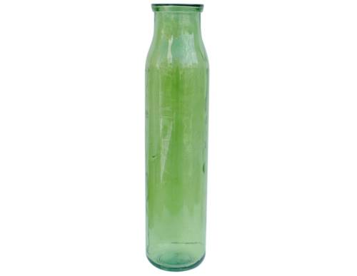 Βάζο γυάλ.recycled πράσινο Η76cm