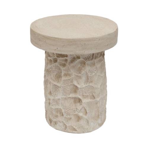 ΒΟΗΘΗΤΙΚΟ ΤΡΑΠΕΖΙ Fylliana FL70032 ΑΠΟ ΜΑΓΝΗΣΙΟ ΑΝΟΙΧΤΟ ΜΠΕΖ ΧΡΩΜΑ 41x41x49εκ