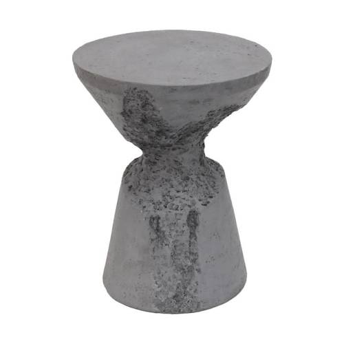 ΒΟΗΘΗΤΙΚΟ ΤΡΑΠΕΖΙ Fylliana FL70035 ΑΠΟ ΜΑΓΝΗΣΙΟ ΓΚΡΙ ΧΡΩΜΑ 41x41x51εκ