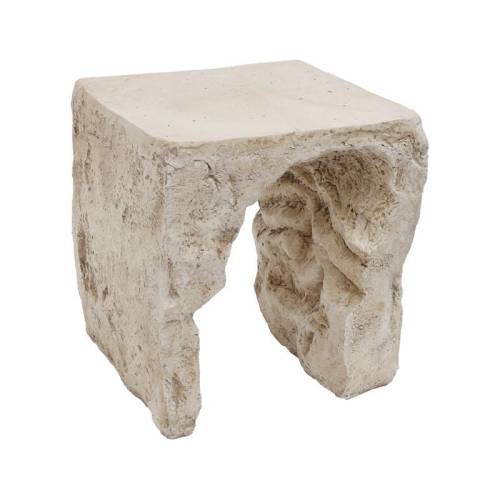 ΒΟΗΘΗΤΙΚΟ ΤΡΑΠΕΖΙ Fylliana FL71229 ΑΠΟ ΜΑΓΝΗΣΙΟ ΑΝΟΙΧΤΟ ΜΠΕΖ ΧΡΩΜΑ 43x43x46εκ