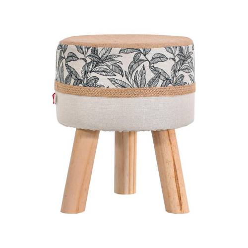 ΔΙΑΚΟΣΜΗΤΙΚΟ ΣΚΑΜΠΟ Fylliana Opulent ΜΠΕΖ-ΜΑΥΡΟ ΧΡΩΜΑ 28x34εκ