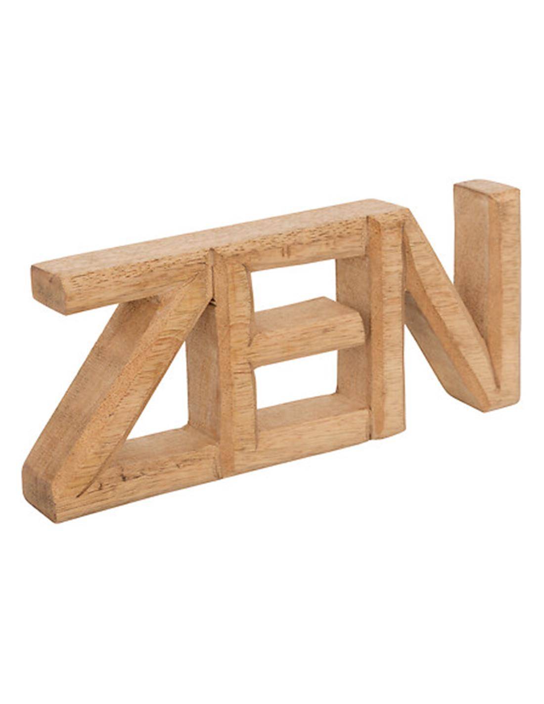 Επιγραφή mango διακοσμ."ZEN" 23x3x10cm