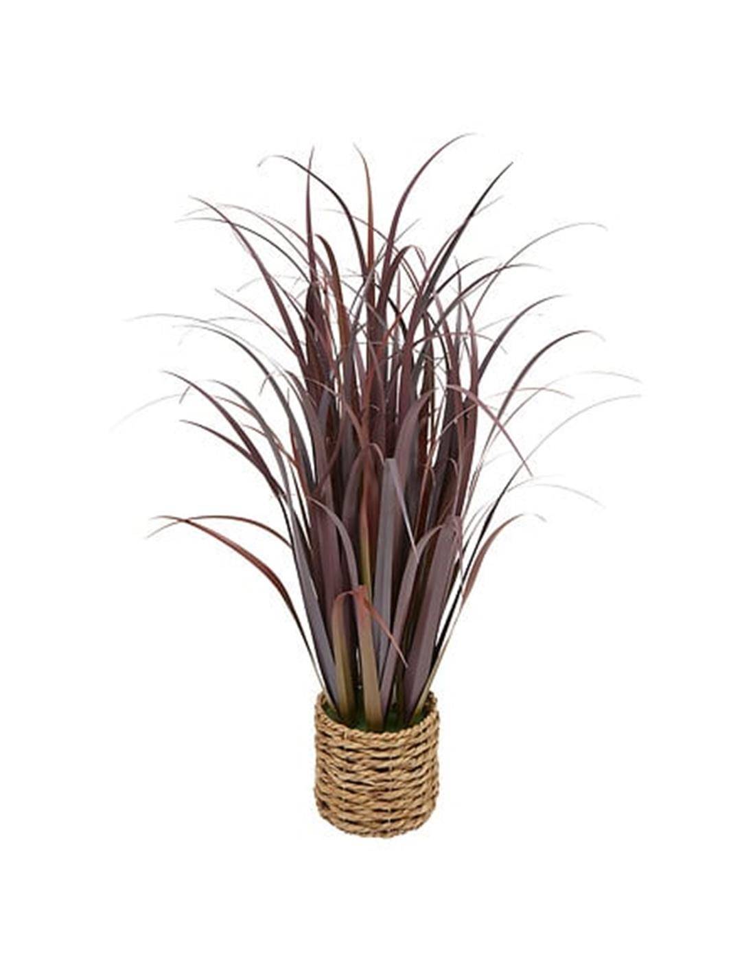 Φύλλα "Zya" μπορντώ σε κασπώ Η91cm