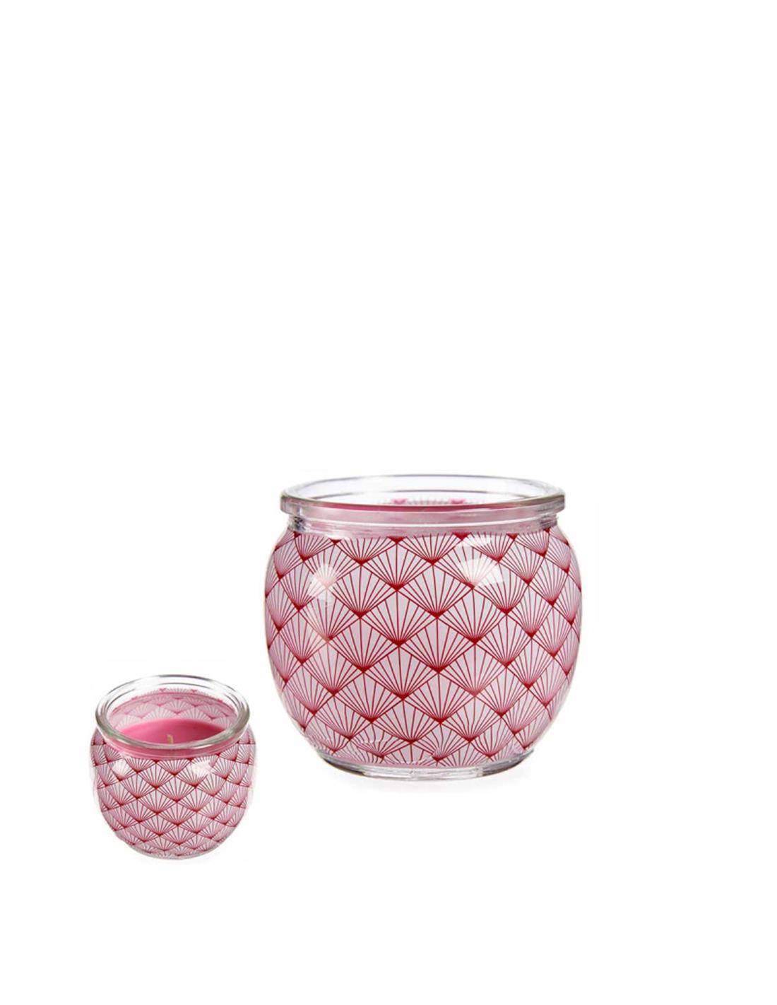 Κερί CUT FLOWER σε γυάλινο ποτήρι Φ7,5Η6,3cm