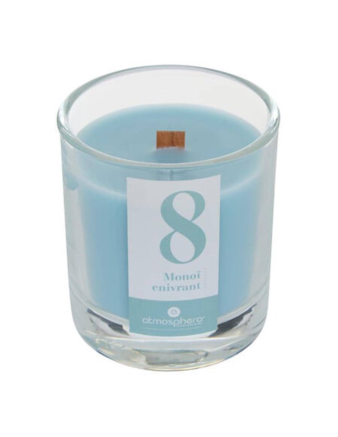 Κερί σε ποτήρι "MONOI" 180gr/8x9cm