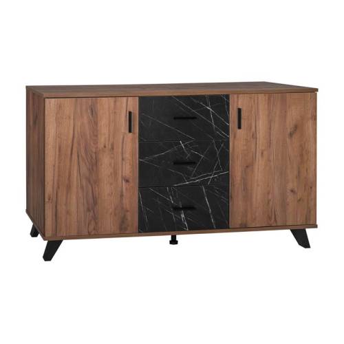 ΜΠΟΥΦΕΣ Fylliana Miami TOBACCO ΜΕ BLACK MARBLE ΧΡΩΜΑ 160x40x84εκ