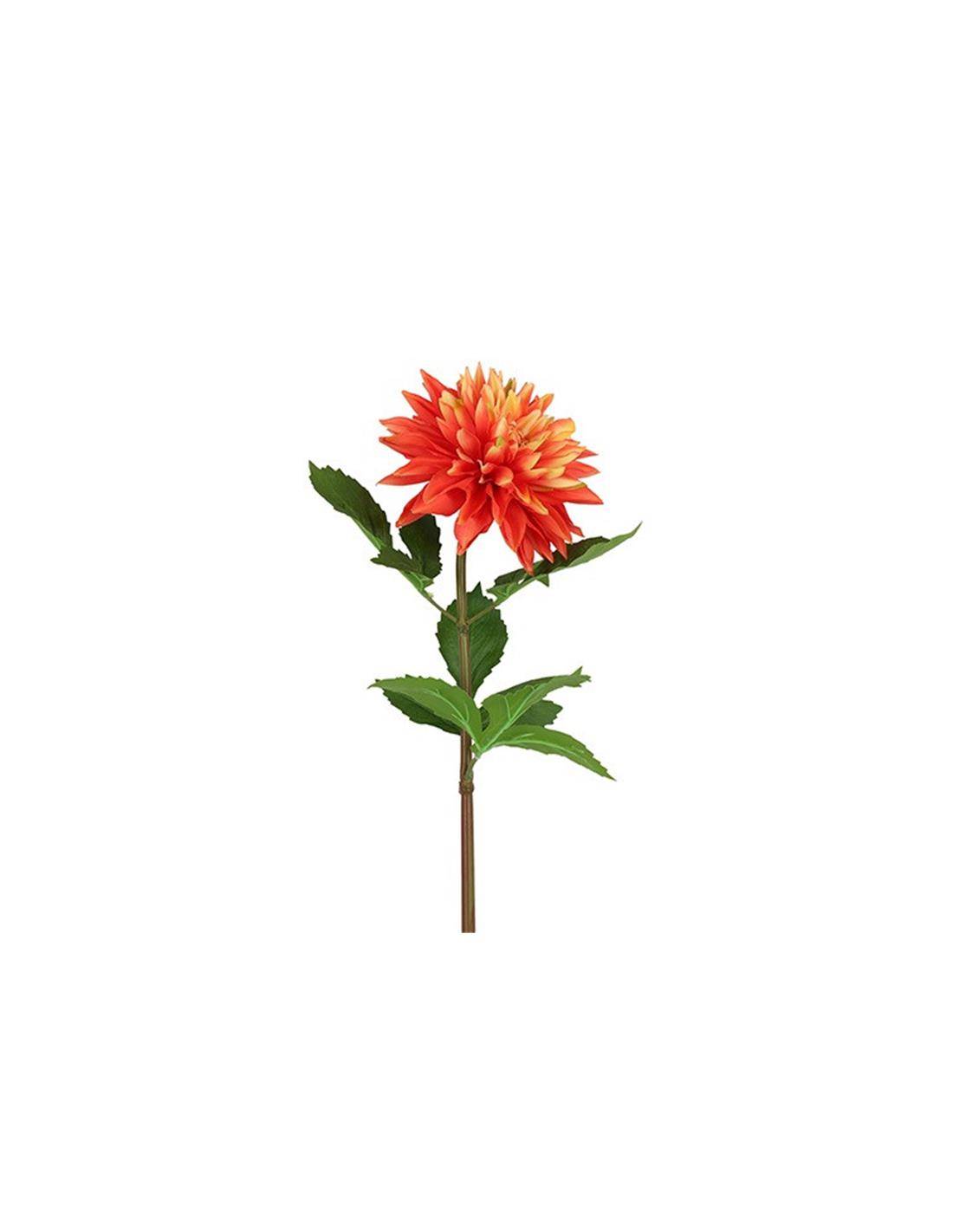 Ντάλια κλαδί πορτοκαλί 74εκ.