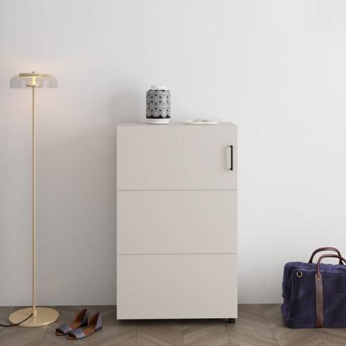 ΠΑΠΟΥΤΣΟΘΗΚΗ ISLAY 68 1K h113 CASHMERE ΧΡΩΜΑ 68x33x113εκ